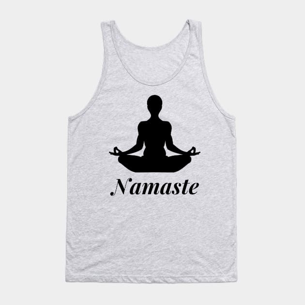 Namaste Tank Top by Let's Yoga Anywhere